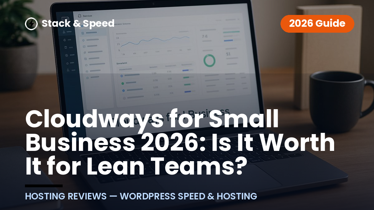 Cloudways for Small Business 2026: Is It Worth It for Lean Teams?