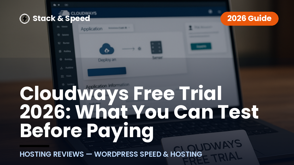 Cloudways Free Trial 2026: What You Can Test Before Paying