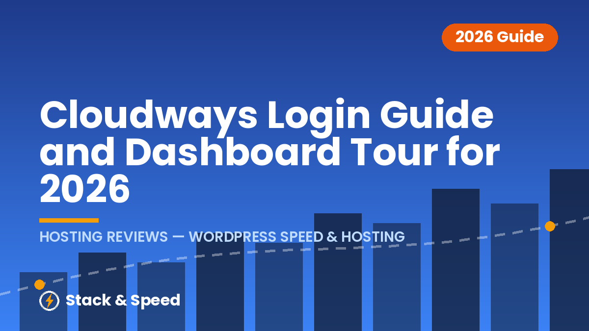 Cloudways Login Guide and Dashboard Tour for 2026