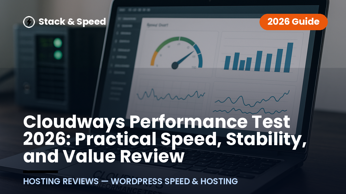 Cloudways Performance Test 2026: Practical Speed, Stability, and Value Review