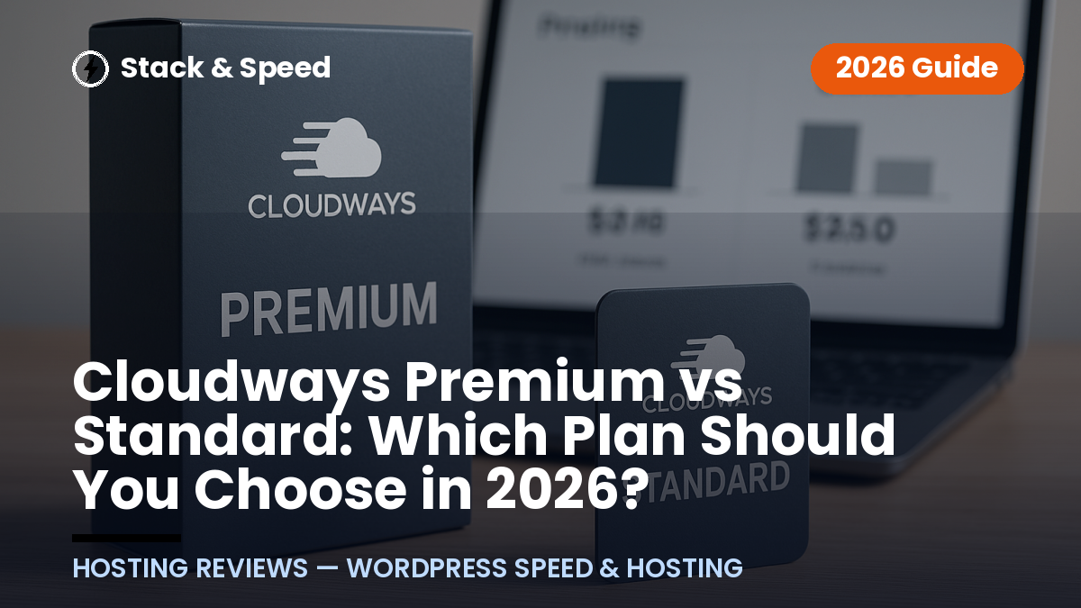 Cloudways Premium vs Standard: Which Plan Should You Choose in 2026?